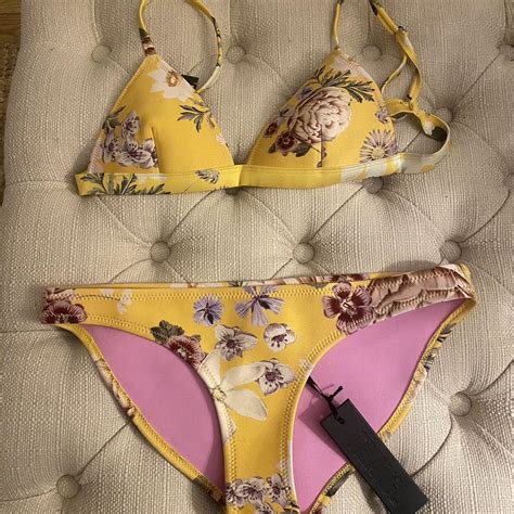 Genuine Brand New Triangl Bikini Top And Bottom Set Depop