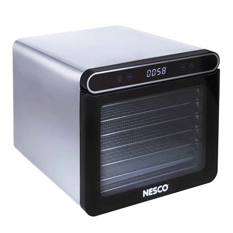 7 Tray Stainless Steel Digital Dehydrator Nesco