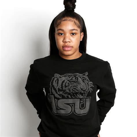 Tennstate Celebrate Bhm 3d Puff Ink Black Unisex Sweatshirt Dk