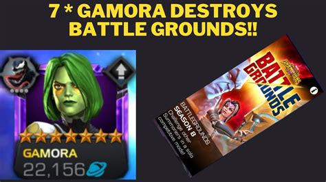 7 Star Gamora Has Become One Of My Favorite Battle Grounds Attackers Youtube