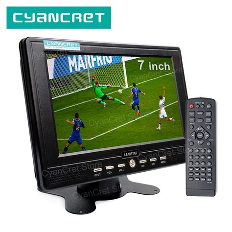 Leadstar Mini Tv Portable De Pouces D Dvb T Atsc Isdb T Tdt Num