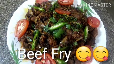 Beef Fry Recipe In Malayalam😋 ബീഫ് ഫ്രൈ Youtube