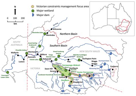 Locations Of Floodplain Management Focus Areas In Victoria Prioritised