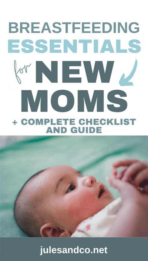 Breastfeeding Essentials The New Moms Complete Checklist To Make