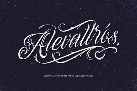 30 Best Tattoo Fonts And Lettering