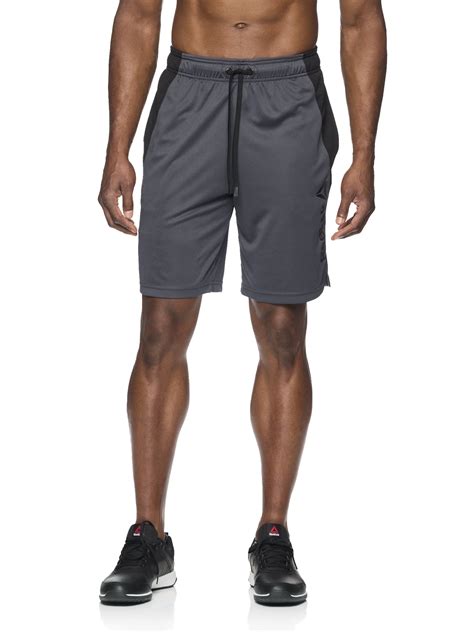 Reebok Men's and Big Men's Breakthrough Knit Performance 9" Shorts, up