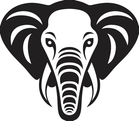 Powerful Elephant Vector Logo Icon Majestic Elephant Vector Logo Icon ...