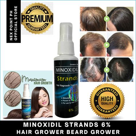 Minoxidil Strands 6 Minoxidil Topical Solution 60ml Per Bottle Hair