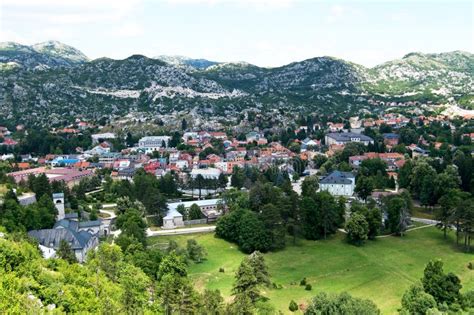 Old Town of Cetinje in Montenegro Stock Image - Image of view, landscape: 162522825