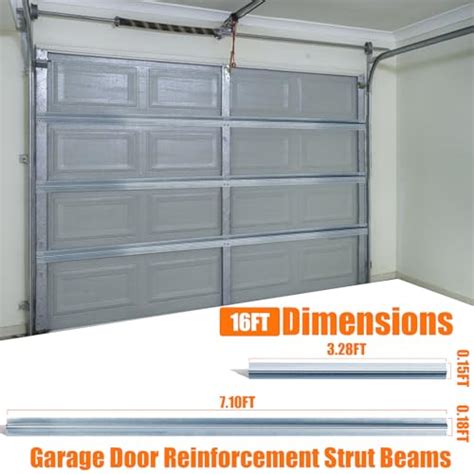 Snapklik.com : Garage Door Reinforcement Bracket,16 Foot Garage Door ...