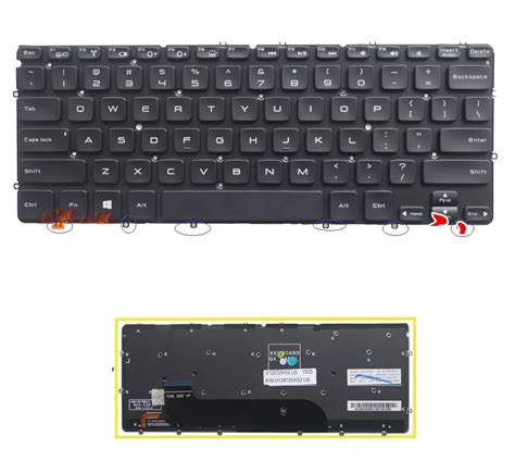 SSEA Brand New laptop US Keyboard For DELL XPS 12 13 XPS 13D 13R L321X ...