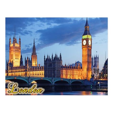 London Postcard | Zazzle.co.uk