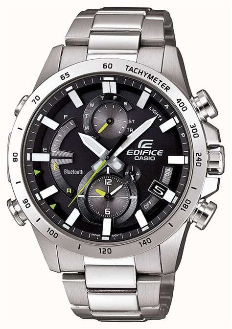 Casio Edifice Bluetooth Solar Illuminator Eqb D Aer First Class