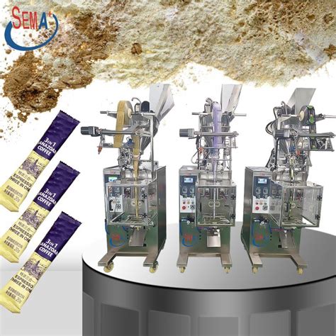 Stick Packaging Sachet Bag Single Lane Fully Automatic Coffee Milk Spice Powder Packing Machine