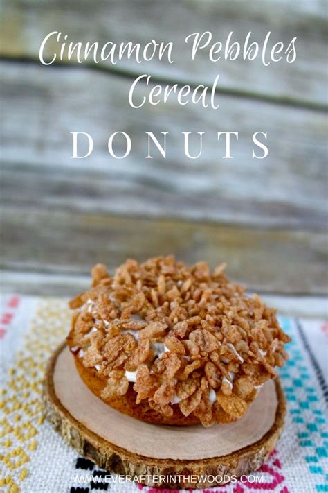 These Cinnamon Pebbles Donuts are a cinnamon lovers dream! # ...