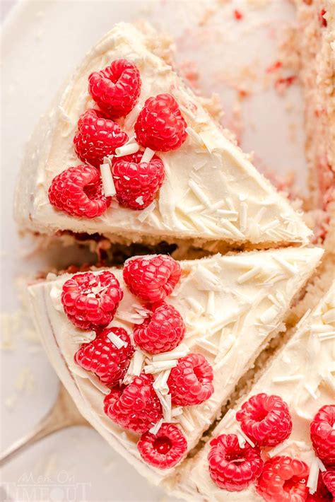 White Chocolate Raspberry Cake Mom On Timeout