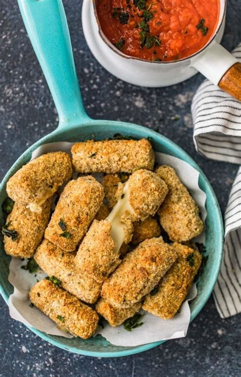 Baked Mozzarella Sticks Recipe The Cookie Rookie Video