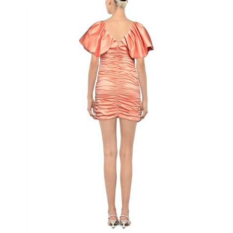 スペース レディース ワンピース トップス Short dresses Salmon pinkasty ワンピーススーツ