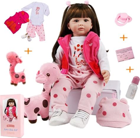 Ziyiui Simulation Reborn Baby Puppe Zoll Cm Reborn Babys M Dchen