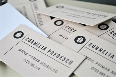 [Behind the scenes] Custom letterpress calling cards, our design for a ...