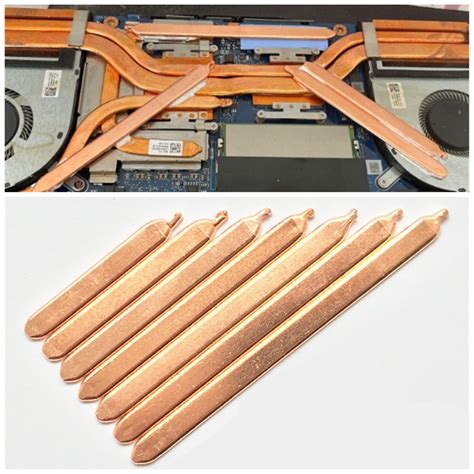 Tubo Heatpipe De Cobre Puro Para Laptop CPU GPU RAM Radiador