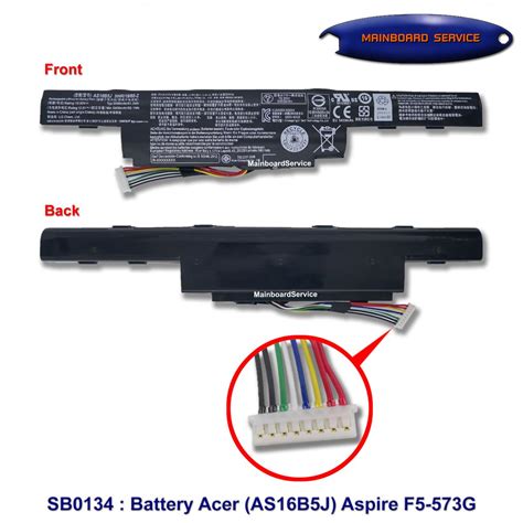 Batteryacerorgas16b5jaspiref5 573ge15e5 575ge5 575g 53vge5 575g