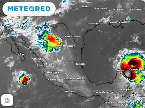 Quintana Roo y Yucatán registran vientos de más de 130 km h y oleaje de