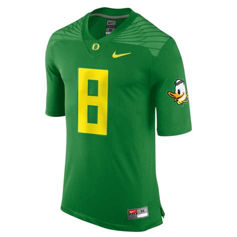 Men's Nike Marcus Mariota Apple Green Oregon Ducks Alumni Football Game ...