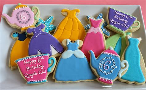 Jaclyn's Cookies: Disney Princess Tea Party!