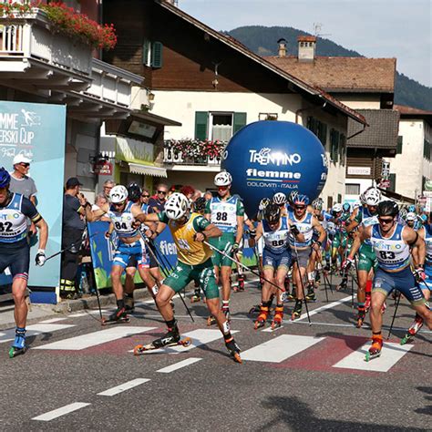 Mondiali Di Skiroll In Val Di Fiemme Matteo Tanel In Difesa Del Titolo