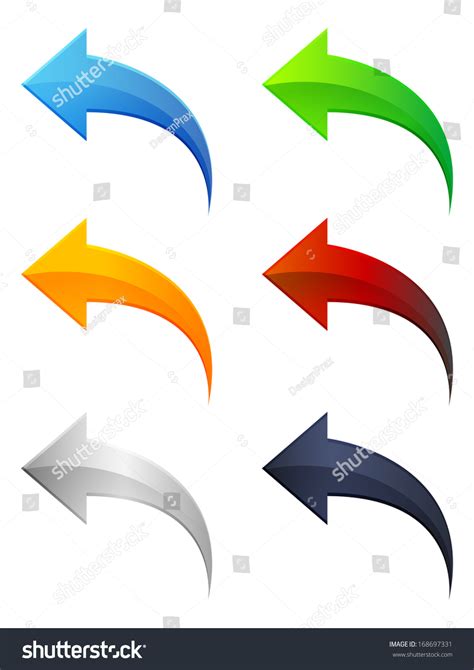 Arrow Icon Set Stock Vector (Royalty Free) 168697331 | Shutterstock