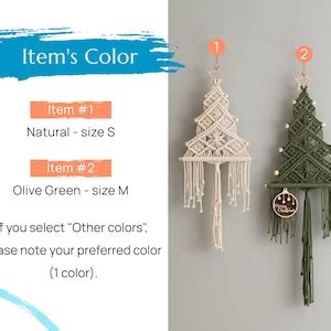 Macrame Christmas Tree Wall Hanging for Cozy Holiday Decor X32 - Etsy