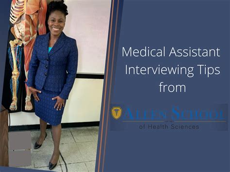 Medical Assistant Interview Tips: Appearance - Allen School of Health ...