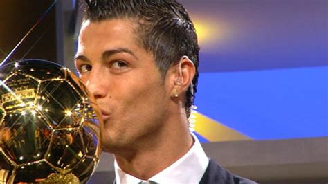 Ronaldo receives Ballon d' - Football video - Eurosport