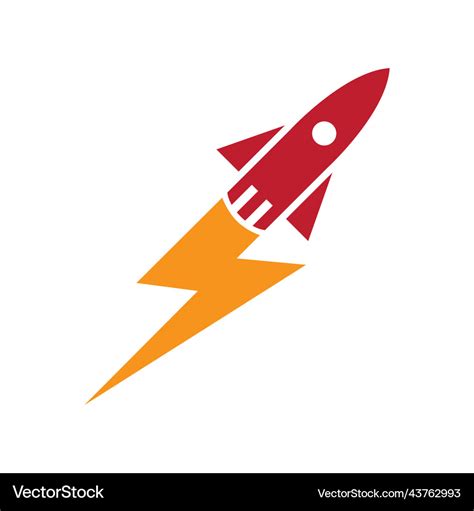 Rocket logo Royalty Free Vector Image - VectorStock