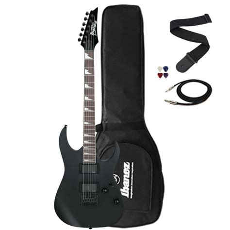 Ibanez Grg Dx Bkf String Electric Guitar Black Flat