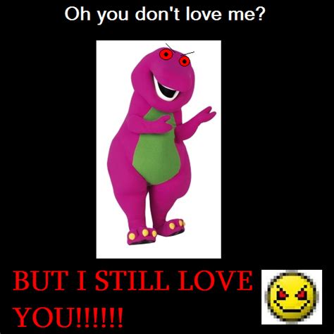 Creepy Barney by MegatronDX on DeviantArt