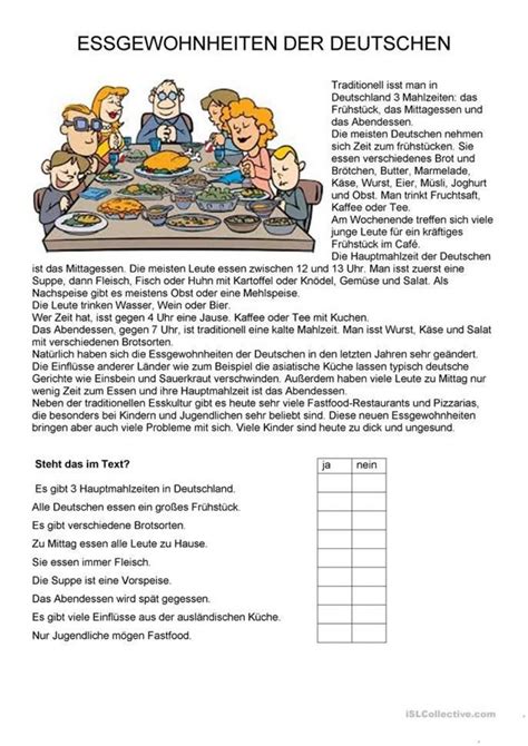 German A Practice Worksheets