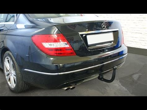 Anh Ngerkupplung Mercedes C Klasse W Abnehmbar Youtube