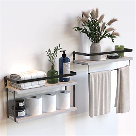 Best White Shelf With Towel Bar