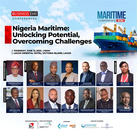 Business Day Maritime Conference 2024 Nigerian Chamber Of Shipping