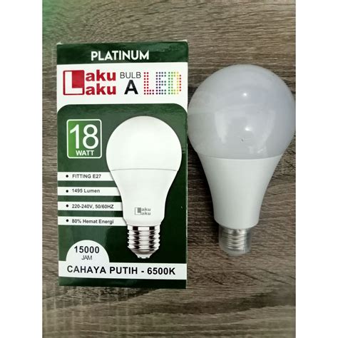 Jual Lampu Bohlam Laku Laku Platinum Bulb A Led Watt Shopee