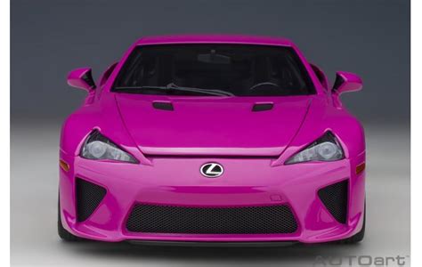 Lexus Lfa 2010 Pink Rosa 78859 Hochwertige Autoart Qualität 78859 Türen