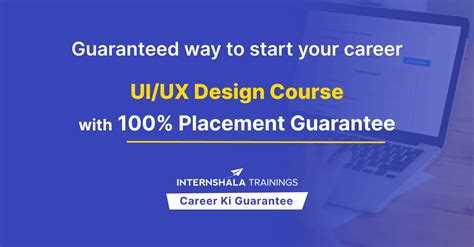 UI UX Design Course With Placement Guarantee