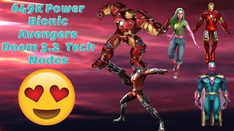 Msf K Bionic Avengers Shotting Doom Tech Nodes Youtube