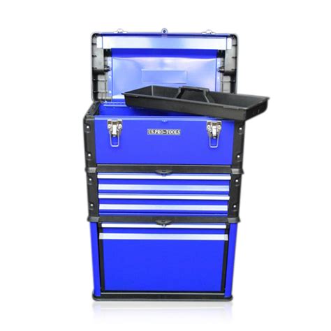 Us Pro Tools 3 In 1 Mobile Rolling Chest Trolley Cart Cabinet Wheels