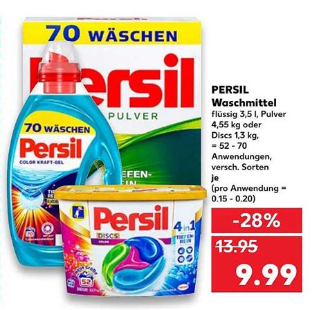 Persil Waschmittel Angebot Bei Kaufland Prospekte De