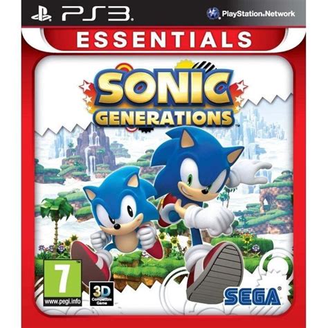 Jogo Sonic Para Ps3 - Sonic Generations Ps3 (Essentials) (Novo) (Jogo Mídia Física) - Arena ...