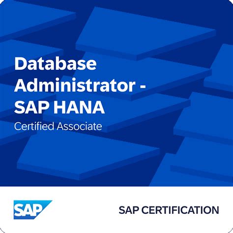 Sap Certified Associate Database Administrator Sap Hana Credly