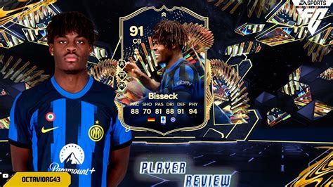 DE LOS MEJORES CENTRALES QUE HE USADO YANN AUREL BISSECK 91 TOTS LIVE